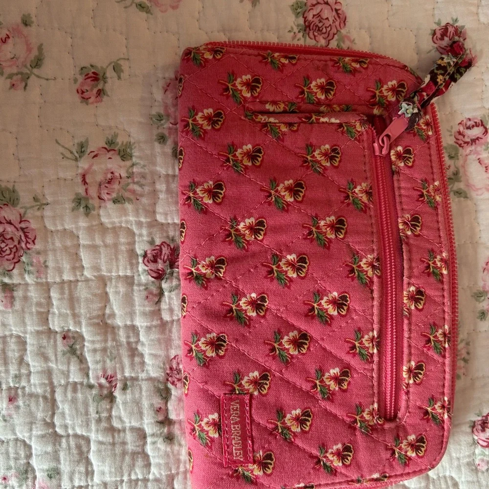 Vera Bradley Pink Floral Crossbody Bag - Picture 9 of 10